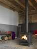 Image du produit POELE A BOIS FONTE  NORIK ANTHRACITE 6 KW