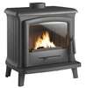 Image du produit POELE A BOIS FONTE  NORIK ANTHRACITE 6 KW