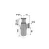 Image du produit SIPHON LAVABO D.32 REGL. 35/90mm CHROME