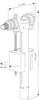 Image du produit ROBINET FLOTTEUR WC COMPACT 95L LATERAL