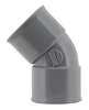 Image du produit COUDE PVC 45&deg; FEMELLE/FEMELLE