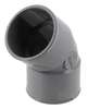 Image du produit COUDE PVC 45&deg; FEMELLE/FEMELLE