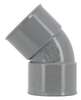 Image du produit COUDE PVC 45&deg; FEMELLE/FEMELLE