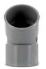Image du produit COUDE PVC 45&deg; FEMELLE/FEMELLE