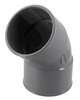 Image du produit COUDE PVC 45&deg; FEMELLE/FEMELLE