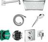 Image du produit PACK DOUCHE ENCASTRE CROMETTA E240 ECOSTAT SQUARE