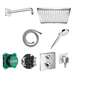 Image du produit PACK DOUCHE ENCASTRE CROMETTA E240 ECOSTAT SQUARE