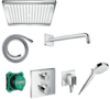 Image du produit PACK DOUCHE ENCASTRE CROMETTA E240 ECOSTAT SQUARE