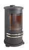Image du produit POELE A BOIS ORTENSE CHROME ETANCHE 8kW