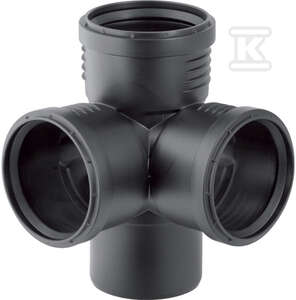 Image produit EMBRANCHEMENT EQUERRE 87,5&deg; D.110/110 Silent PP