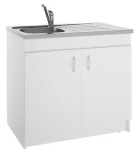 Image produit MEUBLE SOUS EVIER SIM'NF 80cm 2 PORTES