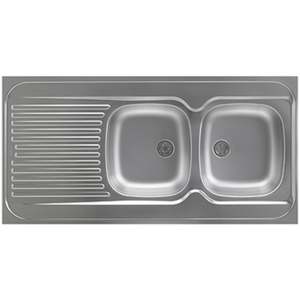 Image produit EVIER A POSER MONOBLOC INOX 18/10 L120 TOIL&Eacute;
