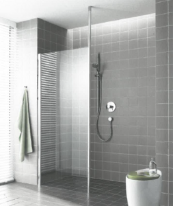 Image produit PAROI FIXE ATEA AT TWP 09020 AVEC FIXATION PLAFOND 90 CM