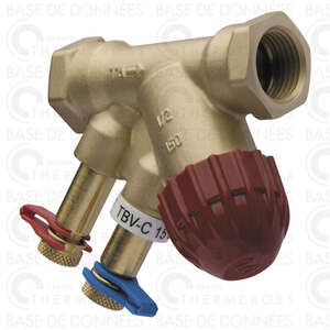 Image produit VANNE EQUILIBRAGE ET REGULATION LINEAIRE TBV-C 15 LF - G1/2